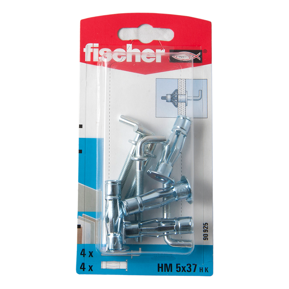 Oferte la Diblu din metal cu surub L, Fischer HM, 5 x 37 mm, 5 x 60 mm, 4 buc