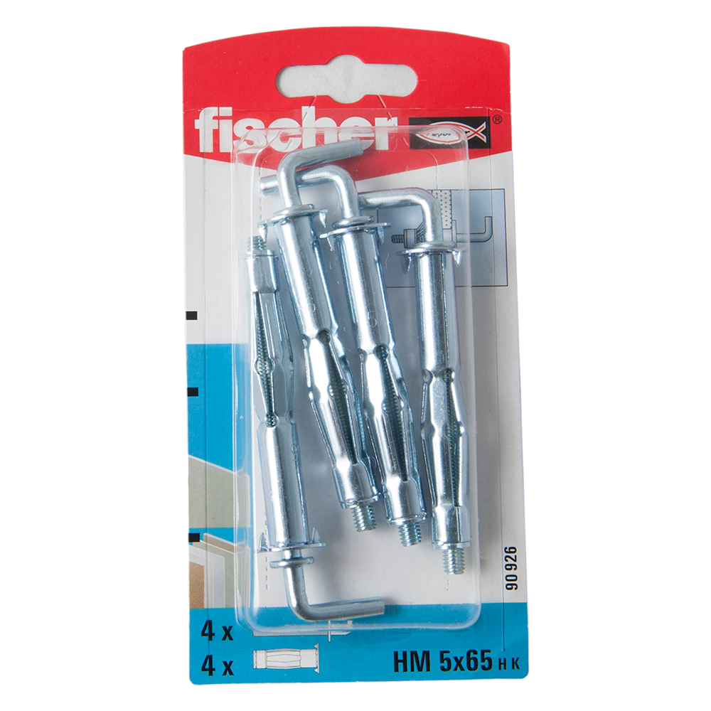 Oferte la Diblu din metal cu surub L, Fischer HM, 5 x 65 mm, 5 x 70 mm, 4 buc