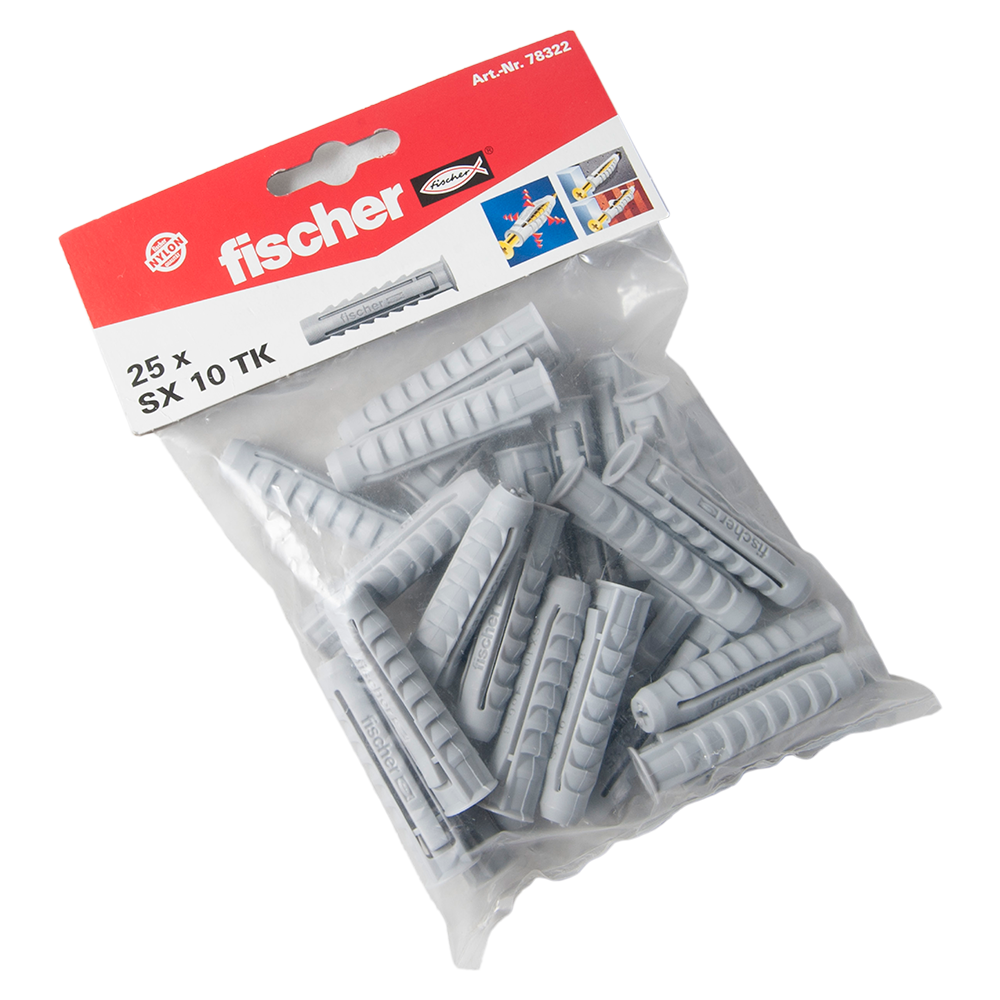 Oferte la Diblu din nailon, Fischer SX, 10 x 50 mm, 25 buc