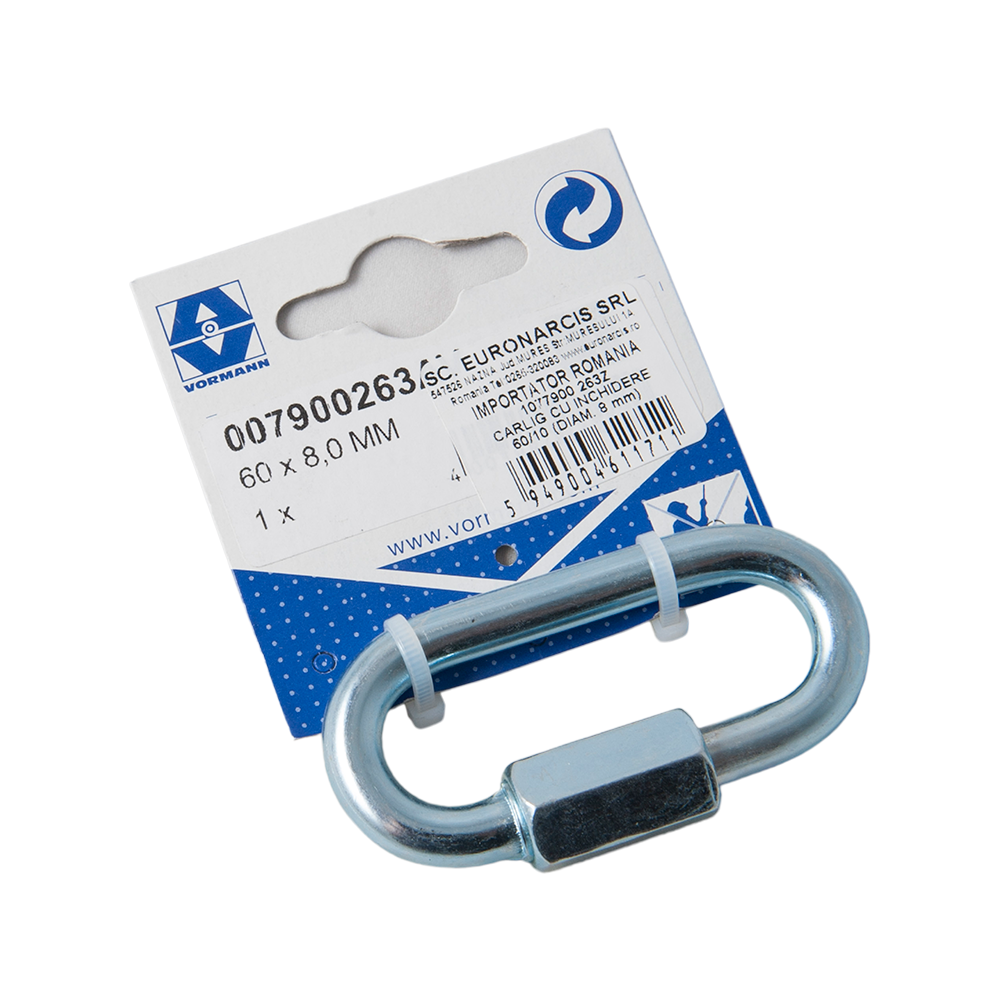 Oferte la Carlig carabina cu surub, otel, 60/10 x 18 x 8 mm