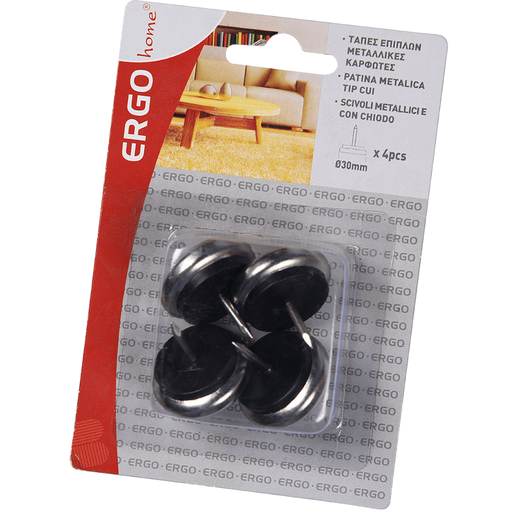 Oferte la Patina tinta din metal, nichel, F: 30 mm, 4 BUC