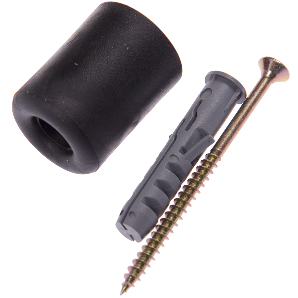 Oferte la Opritor de usa din cauciuc L35, negru