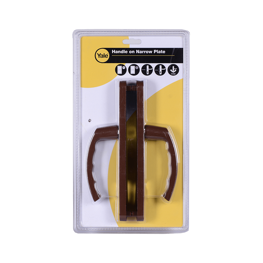Oferte la Maner usa PVC cu sild, pentru cilindru, maro, 92 mm