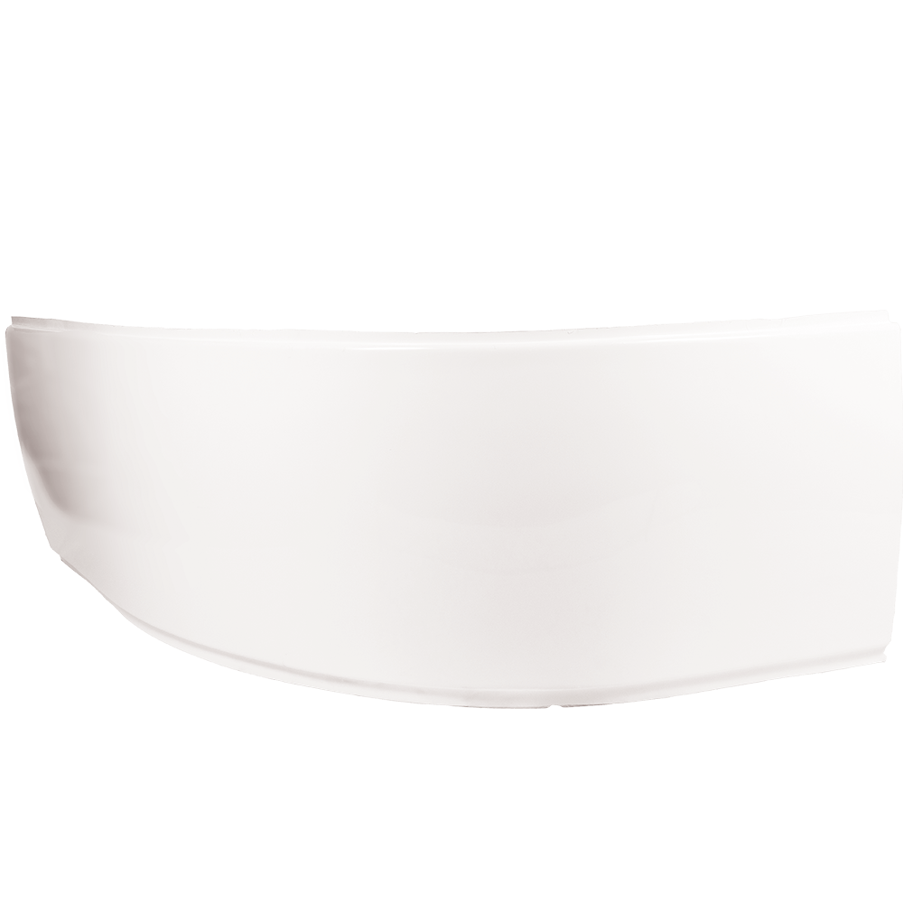 Oferte la Masca frontala cada de colt pe stanga Silvana, acril sanitar, alb, 1500 x 700 mm