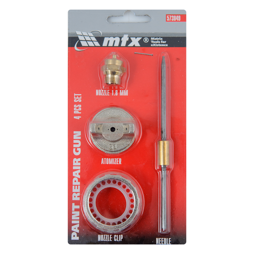 Oferte la Set rezerve pistol de vopsit MTX, 4 componente, 1,8 mm
