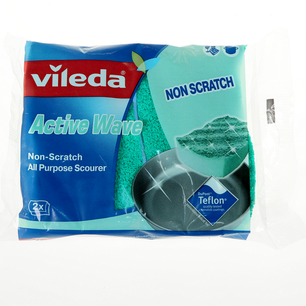 Oferte la Burete vase teflon Vileda Active Wave, 2 bucati