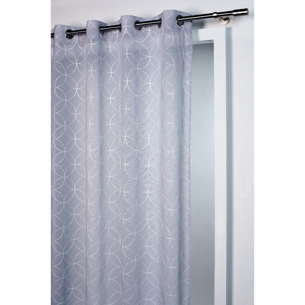 Oferte la Perdea Rosa din 100% poliester, gri 090, 140 x 260 cm