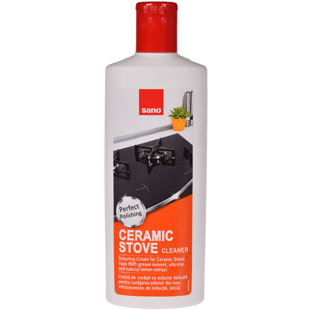 Oferte la Detergent pentru curatat plite Sano Ceramic Cleaner, 300ml