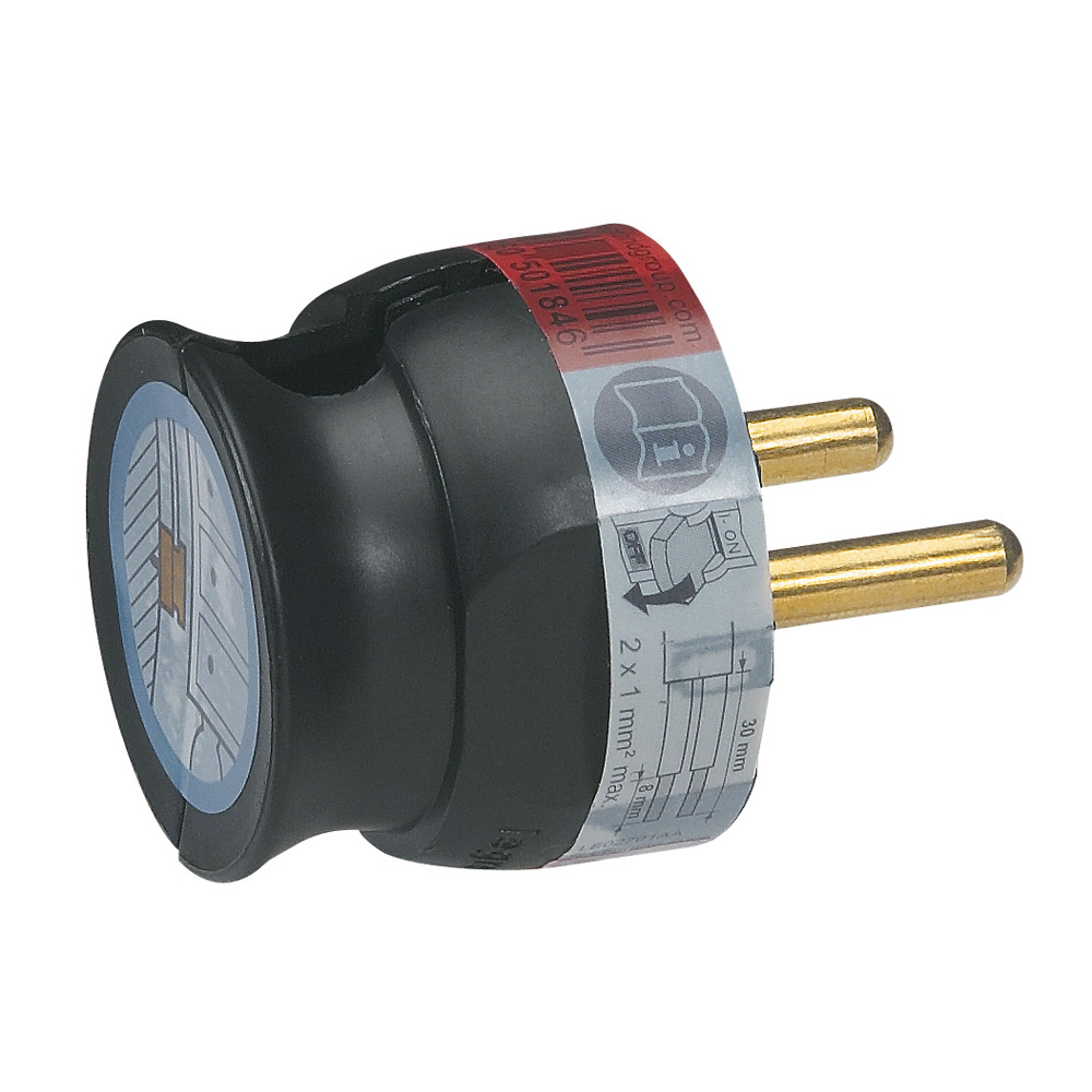 Oferte la Fisa extra-sustinere Legrand, plastic, negru, 16A