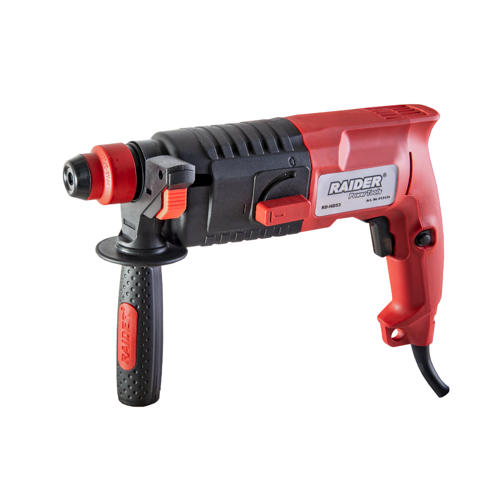 Oferte la Ciocan rotopercutor Raider RD-HD53, 620W, 2 functii, SDS-plus