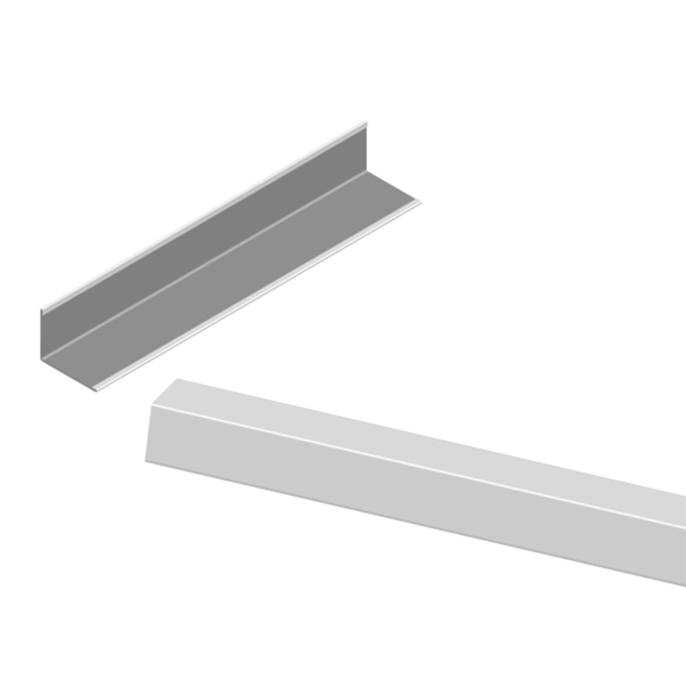 Oferte la Profil perimetral pentru plafon casetat, 19 x 19 x 3000 mm
