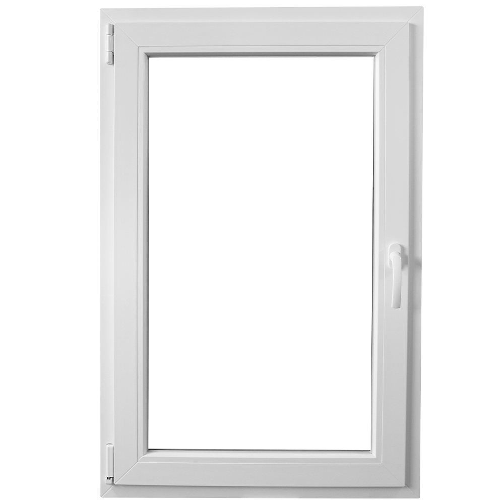 Oferte la Fereastra PVC, 5 camere, deschidere simpla stanga, alb, 56 x 86 cm 