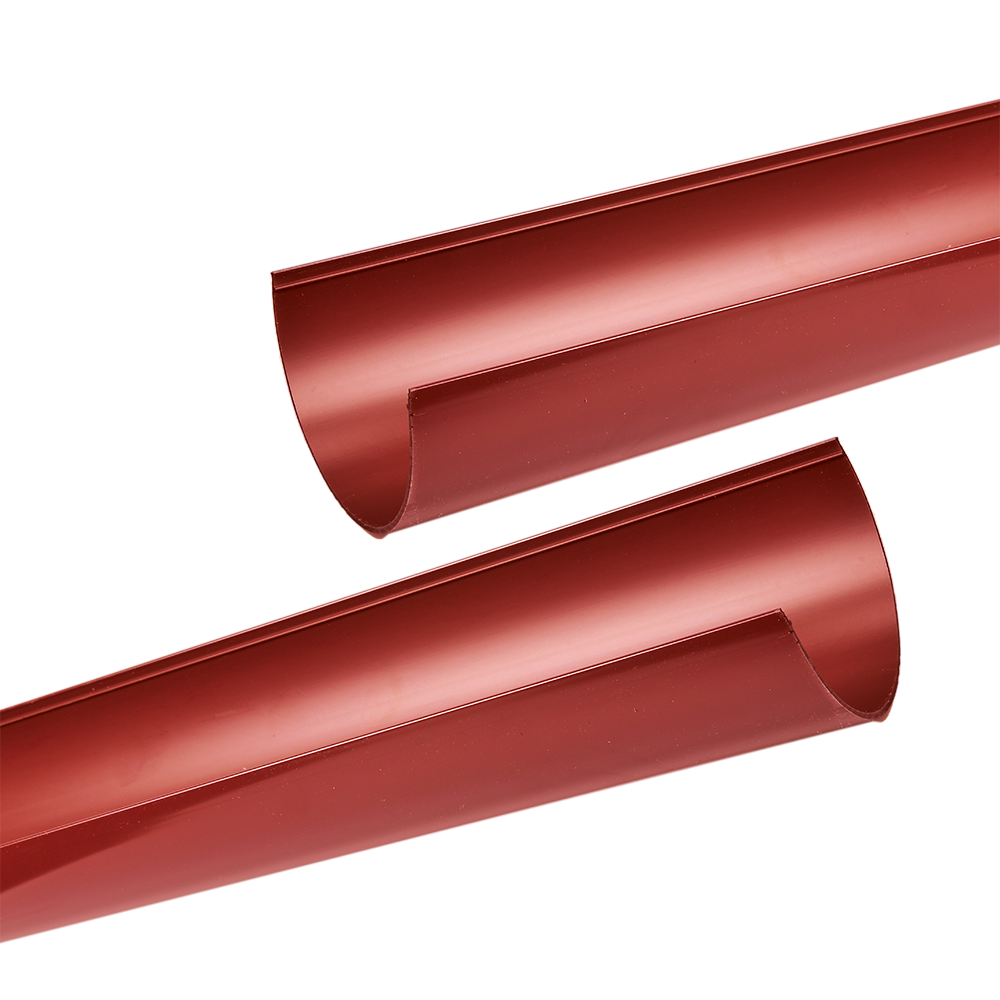 Oferte la Jgheab 125 mm, PVC, Regenau, culoare: rosu, L= 3 m
