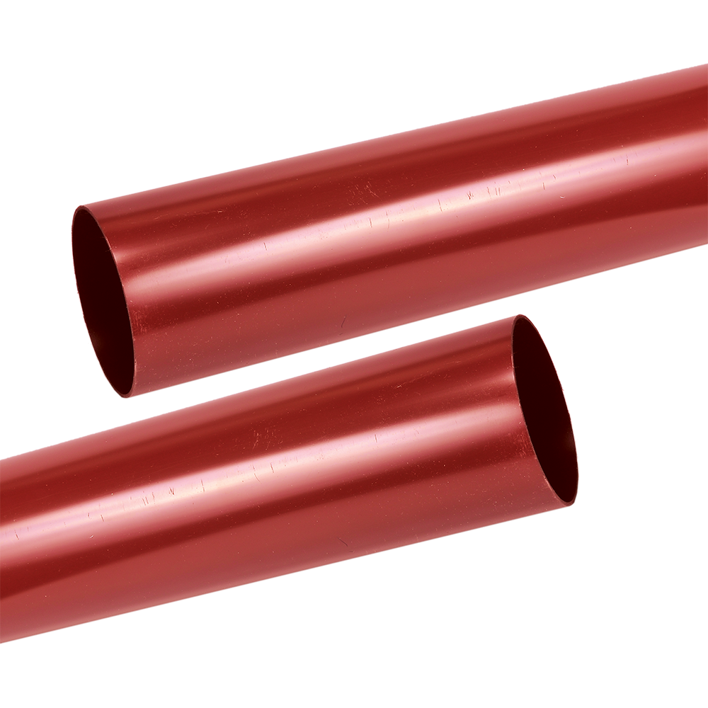 Oferte la  Burlan scurgere PVC Regenau, rosu RAL 3011, 3 m, diam. 100 mm