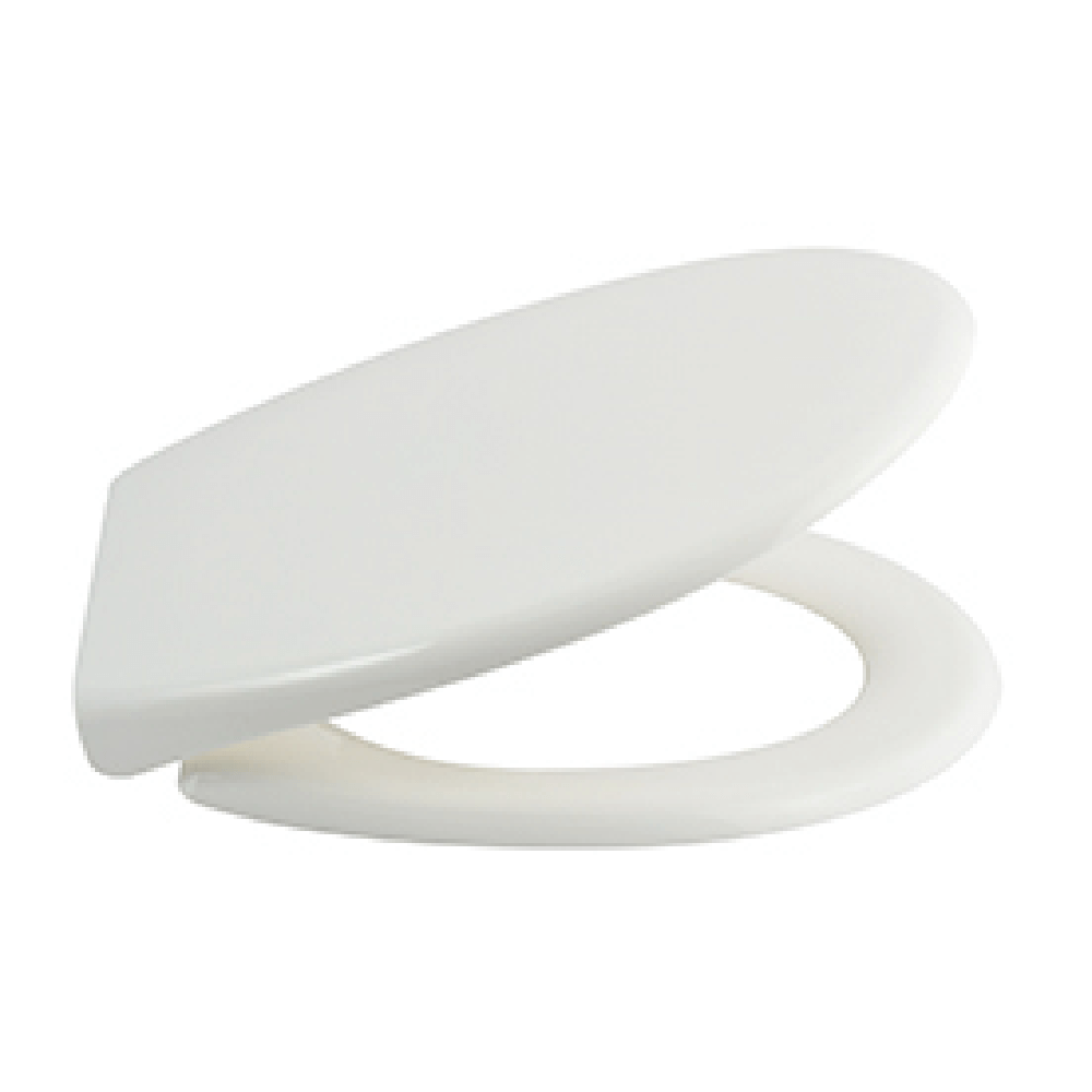 Oferte la Capac WC MSV Tribeca, polipropilena, sistem Easy Close, alb, 44,5 x 36,5 x 5 cm