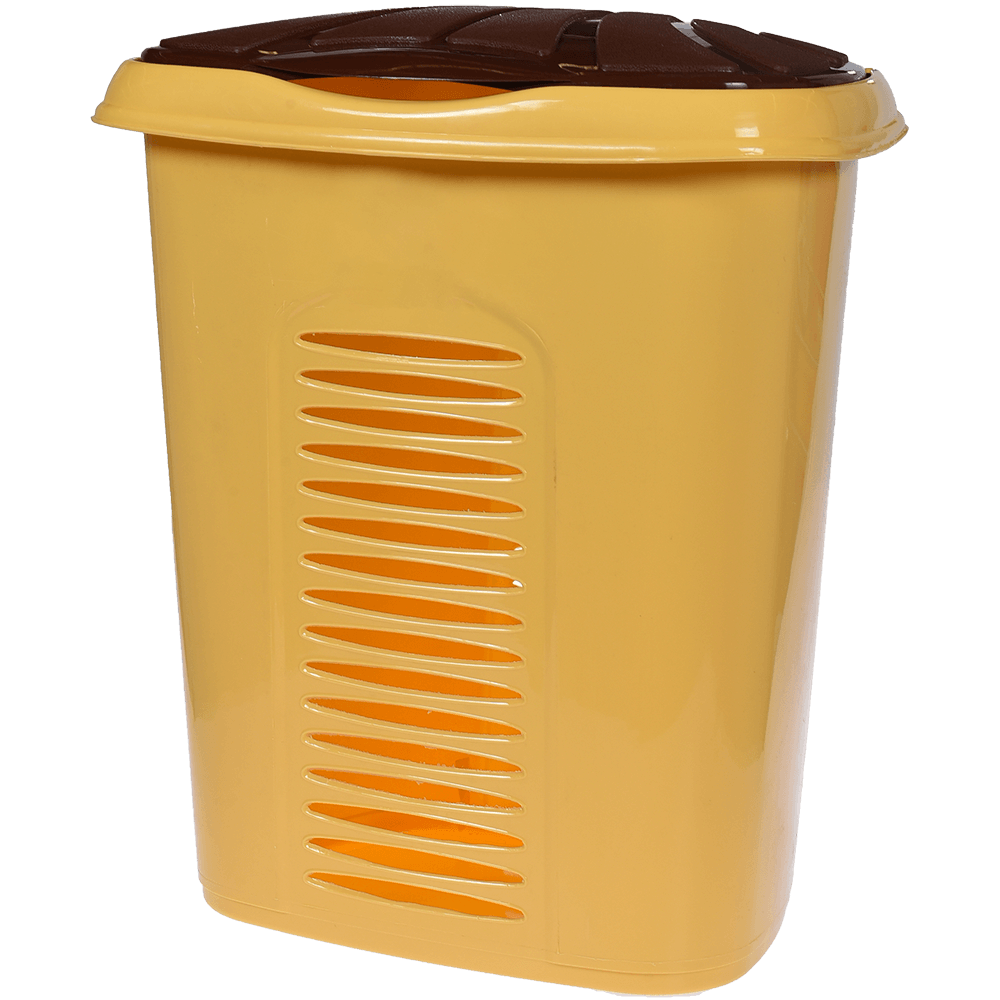 Oferte la Cos rufe Inaplast Plastina, plastic, galben-maro, 46 x 33 x 51 cm
