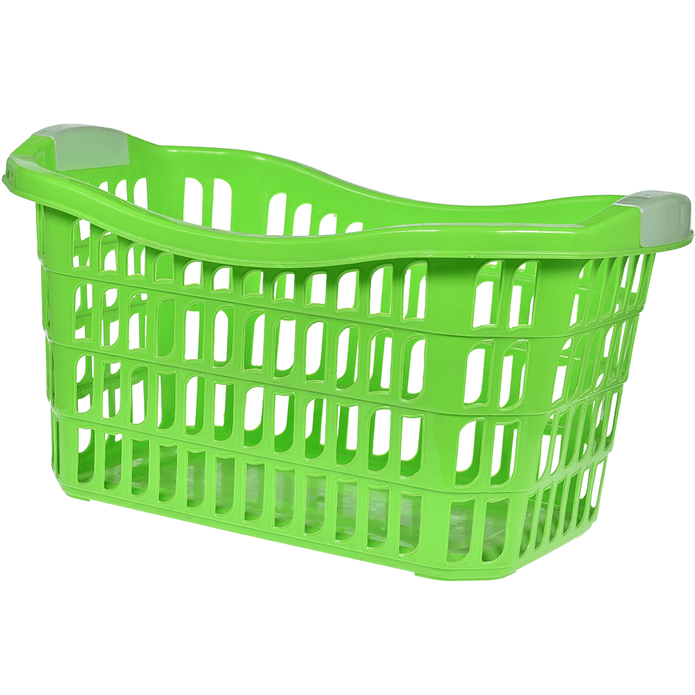 Oferte la Cos de rufe Inaplast, plastic, verde, 62 x 31 x 37 cm