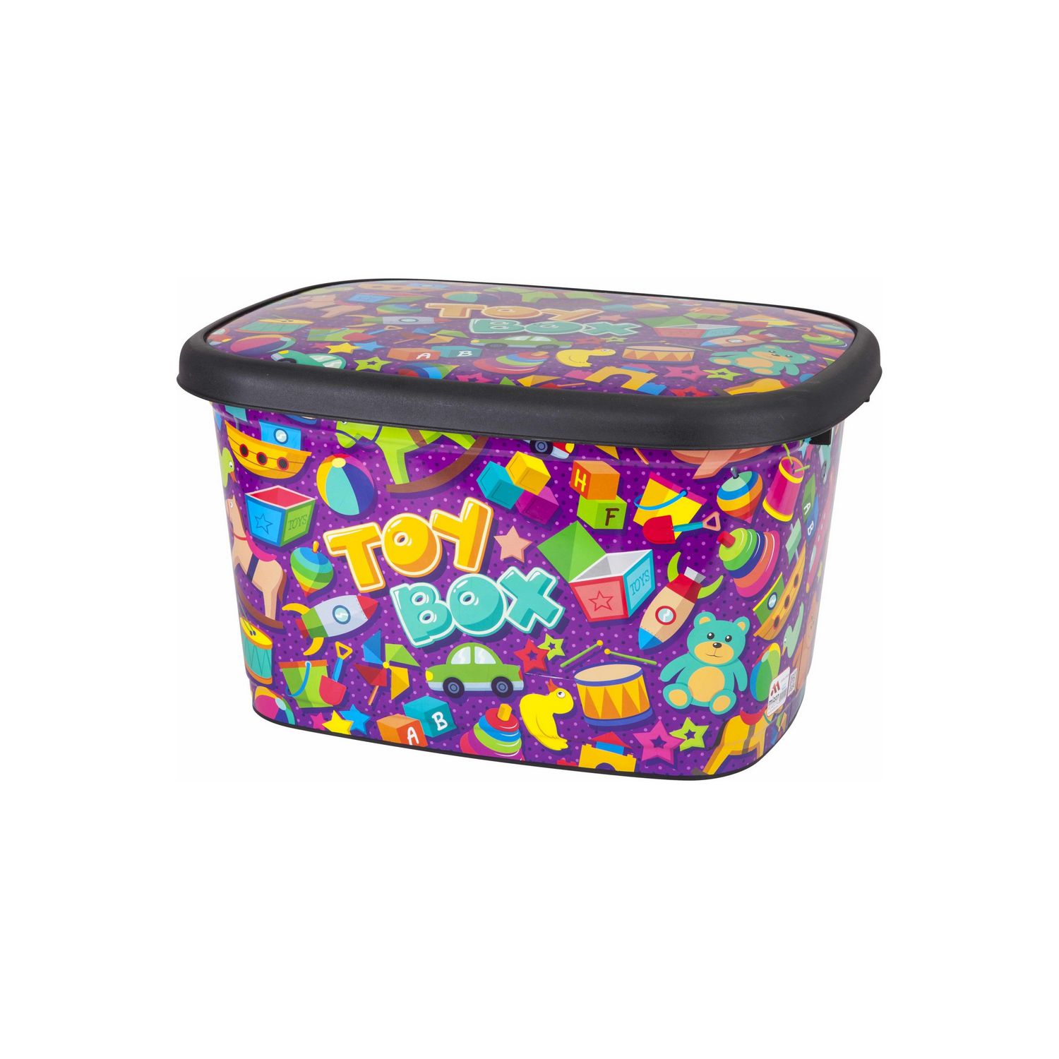 Oferte la Cutie decorata, plastic, 38 x 26 x 20 cm, 12 L