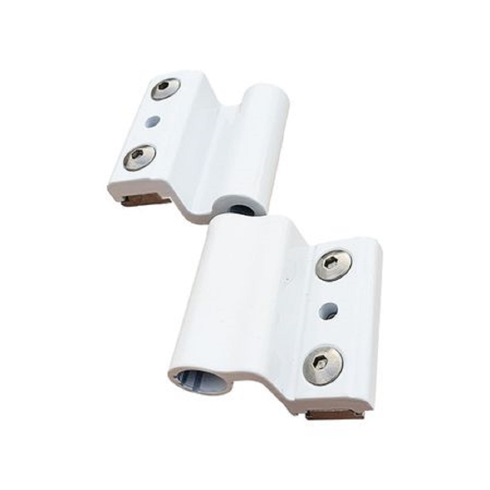 Oferte la Balama 2D, aluminiu, alb, 100 x 40 mm