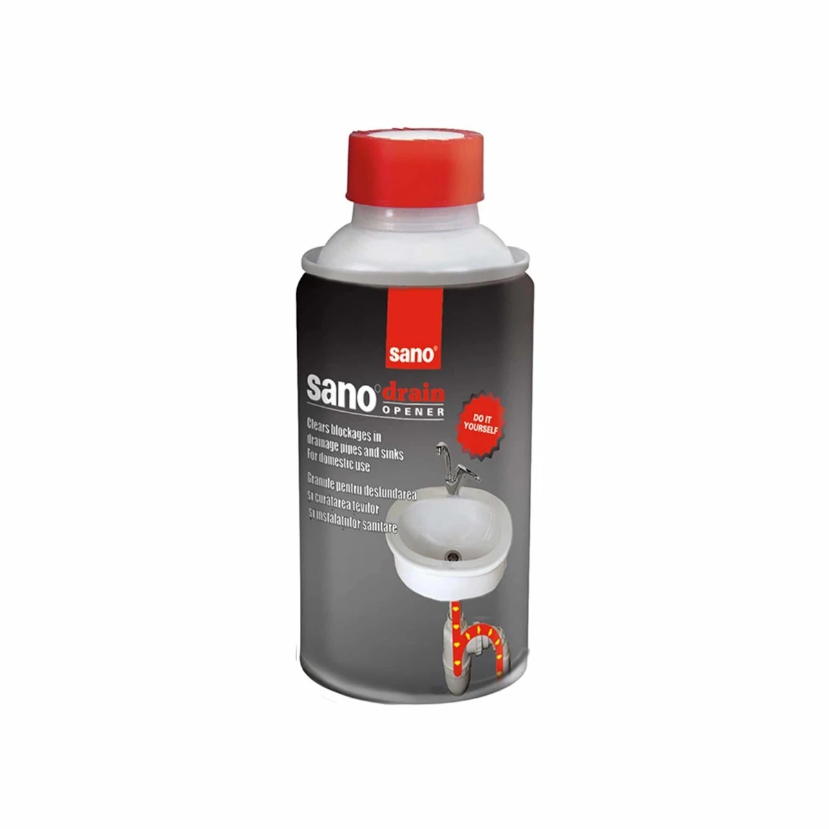 Oferte la Granule pentru desfundarea tevilor si instalatiilor sanitare, Sano Drain, 200 g