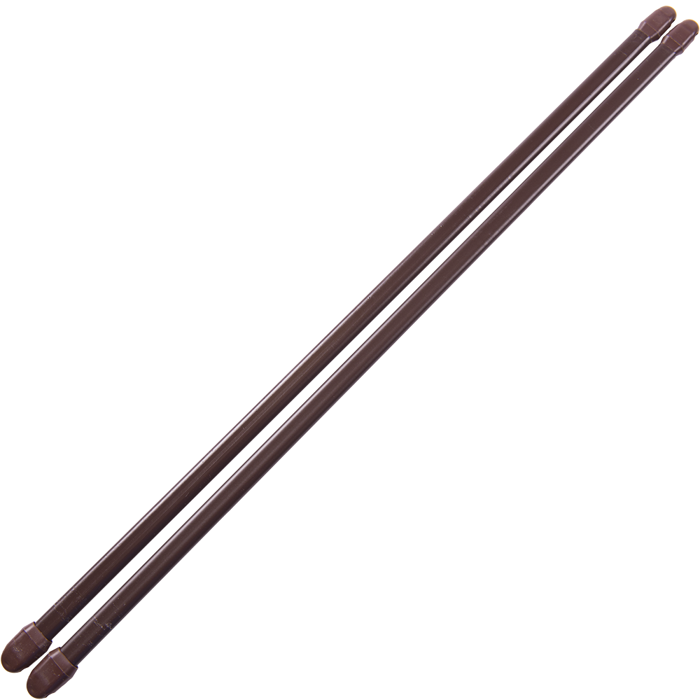 Oferte la Bara perdeluta, extensibila, metal, maro, 80/100 cm, set 2 buc