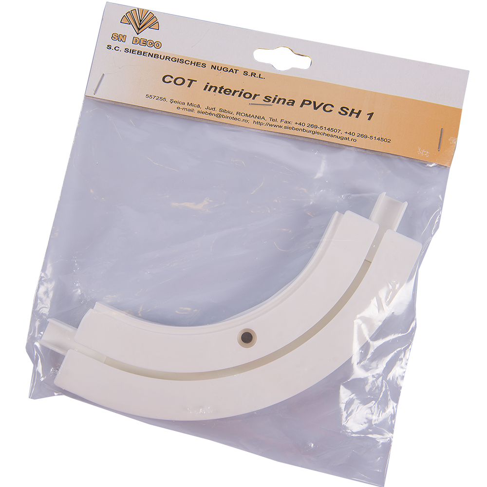 Oferte la Cot interior sina tavan SH1, PVC, alb, 1 canal