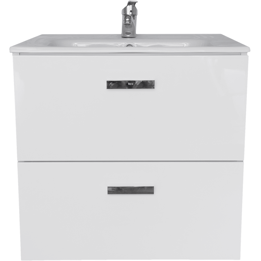 Oferte la Mobilier baie Roca Victoria, baza cu lavoar, PAL, alb, 60,5 x 46 x 58,5 cm