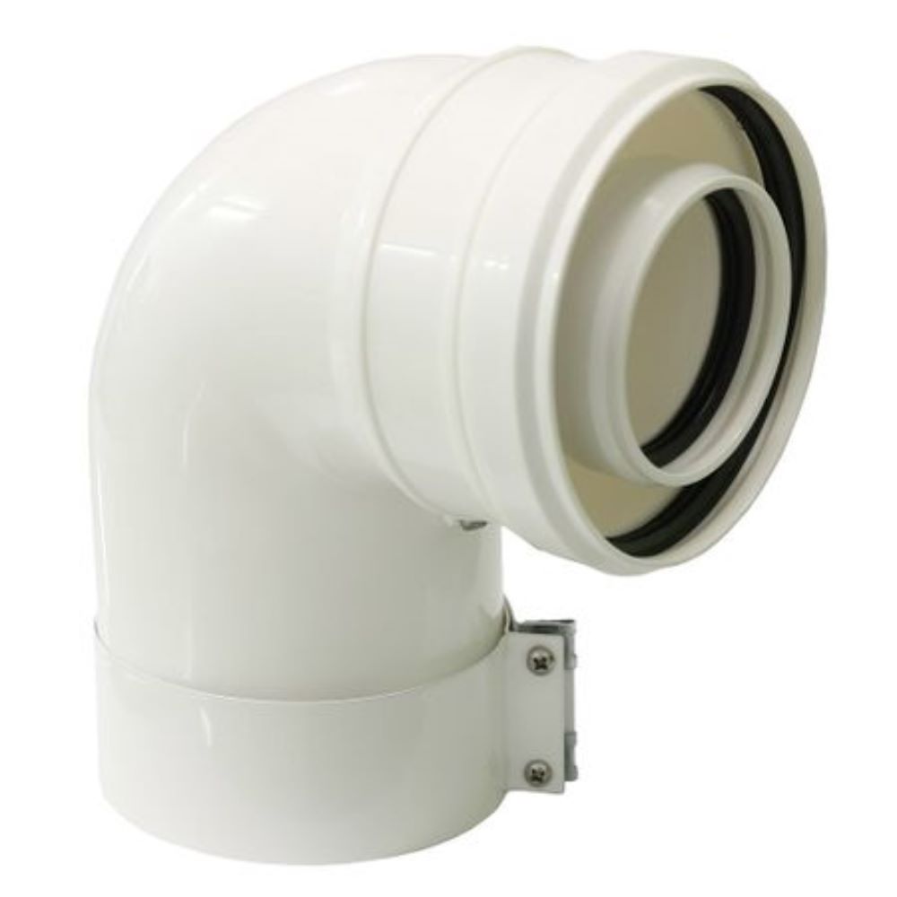 Oferte la Cot coaxial 90° Beretta, PP, D=60/100 mm