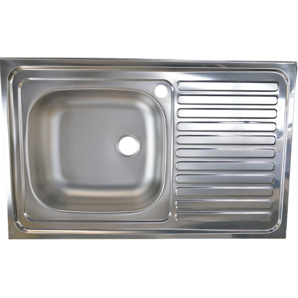 Oferte la Chiuveta de bucatarie 1402 Doruq, cuva pe stanga, 50x80 cm, 0.4