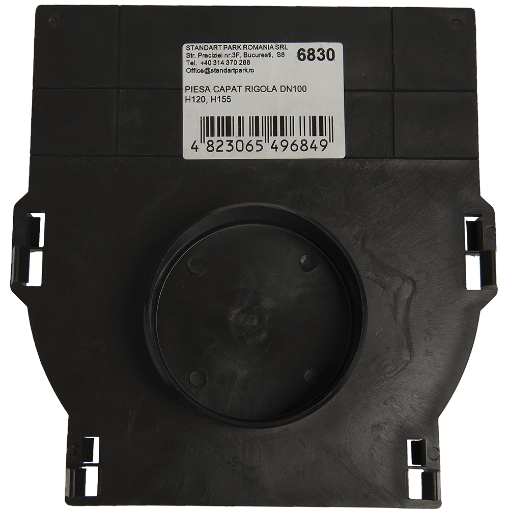 Oferte la Piesa capat pentru rigola, PP, D100 mm, H120-200 mm