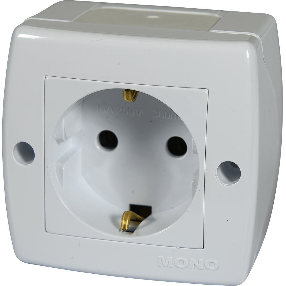 Oferte la Priza electric Lohuis Octans, contact de protectie, montaj aparent, IP44