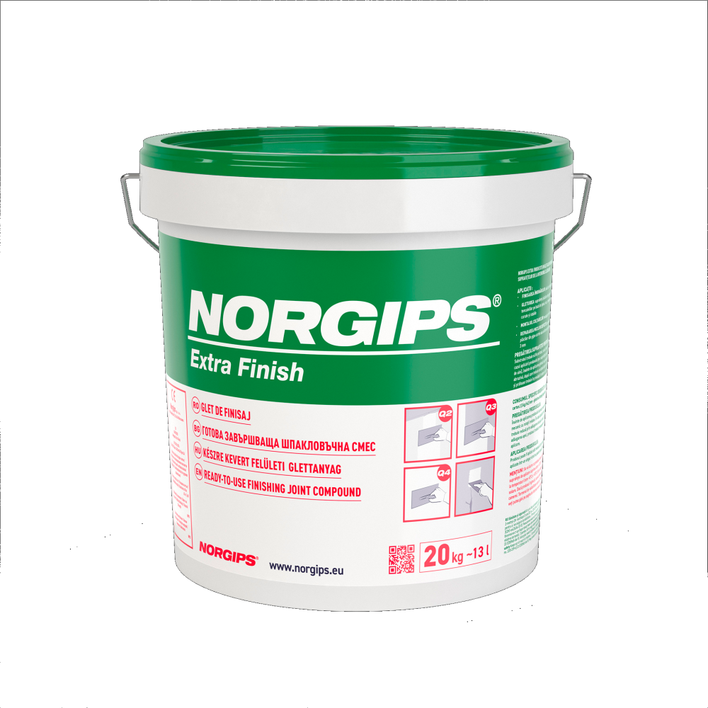 Oferte la Glet gata preparat Norgips Extra Finish, 20 kg