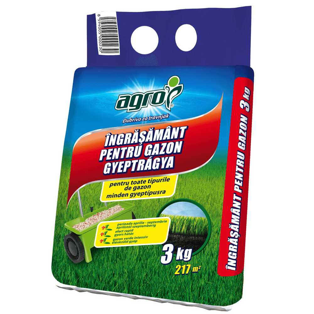 Oferte la Ingrasamant pentru gazon Agro CS, 3 kg