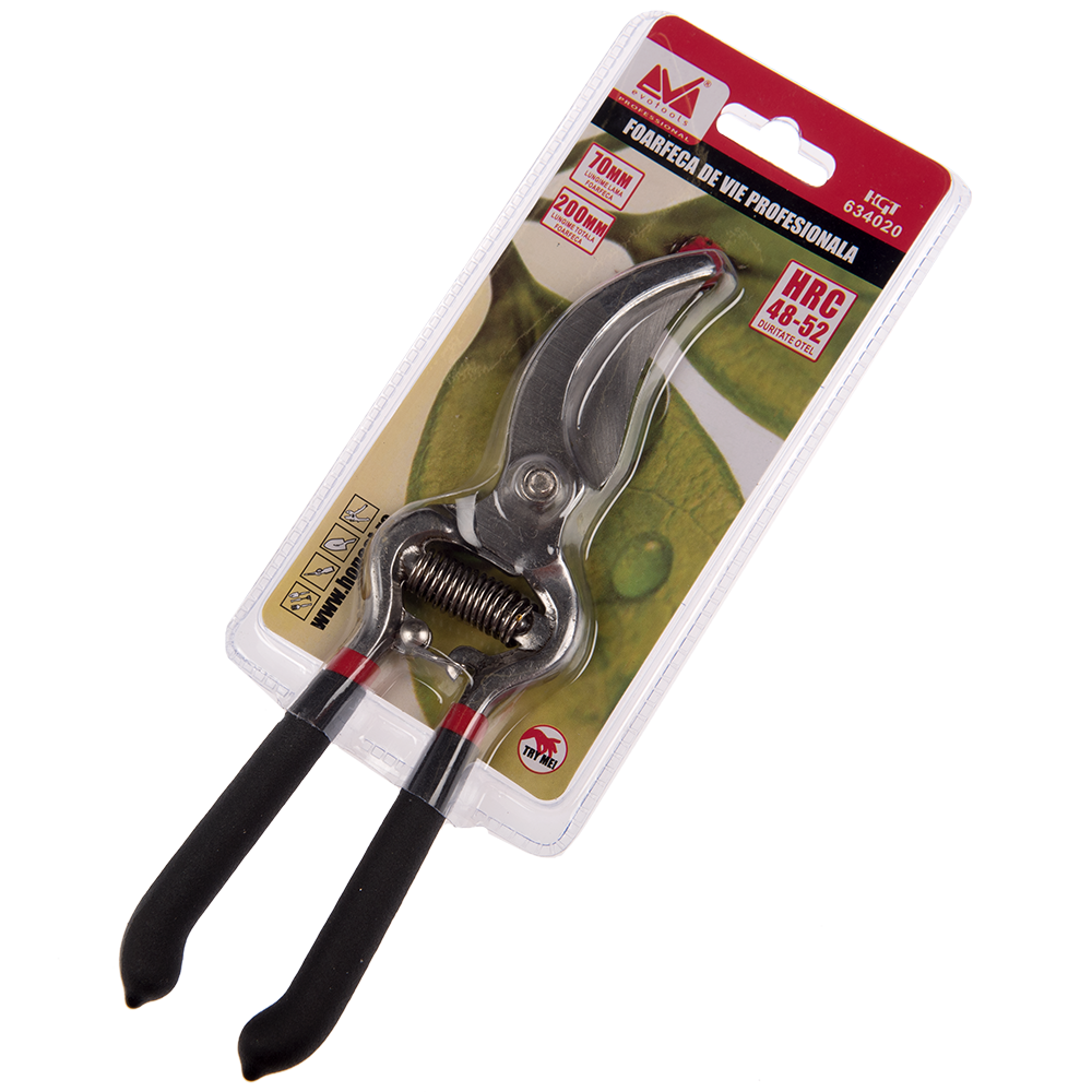 Oferte la Foarfeca de vie Evotools 8, maner ergonomic, 200 mm, negru 