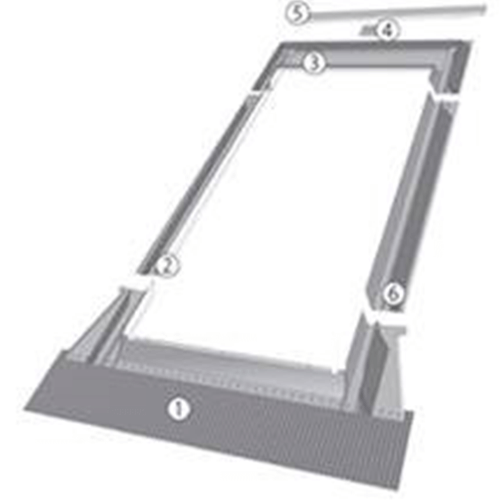 Oferte la Rama etansare Fakro EZV-A, pentru acoperisuri ondulate, aluminiu, 66 x 118 cm