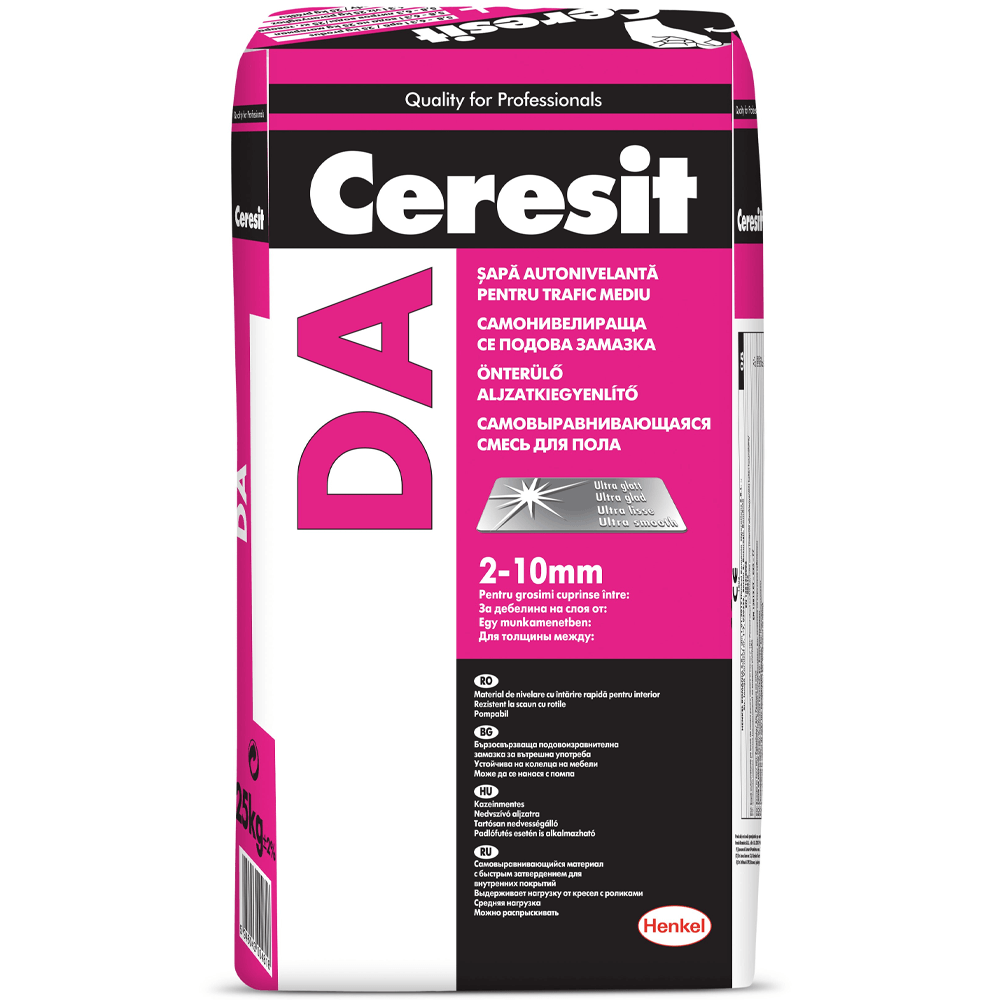 Oferte la Sapa autonivelanta Ceresit Thomsit DA, interior, 25 kg