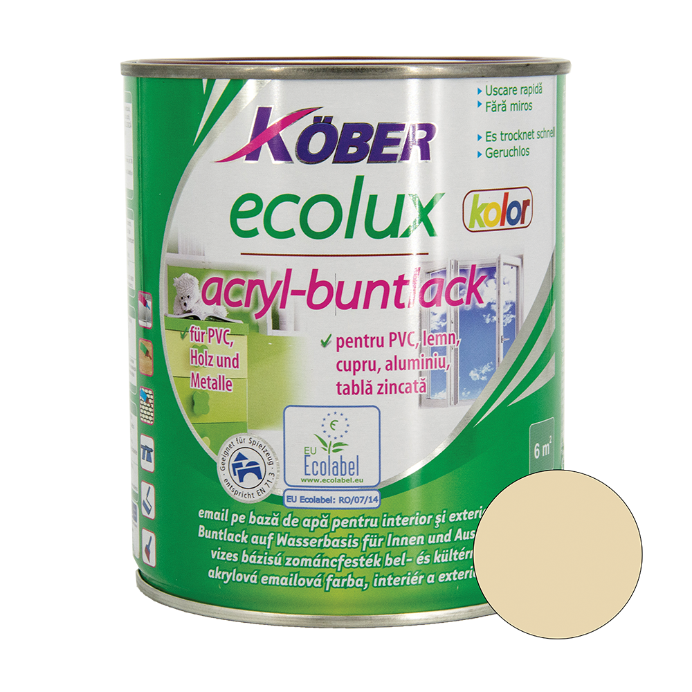 Oferte la Email Ecolux Kolor bej 0,75 L