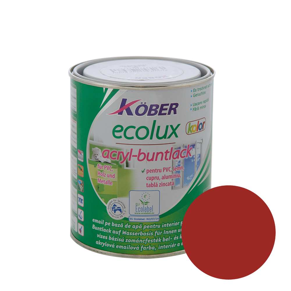 Oferte la Email Ecolux Kolor rosu 0,75 L