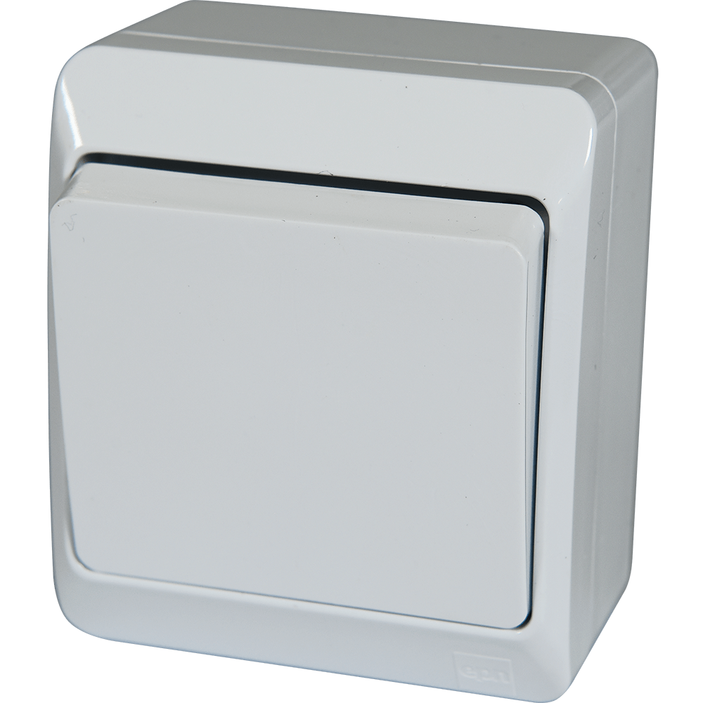 Oferte la Buton cu revenire Hermes, IP44, alb
