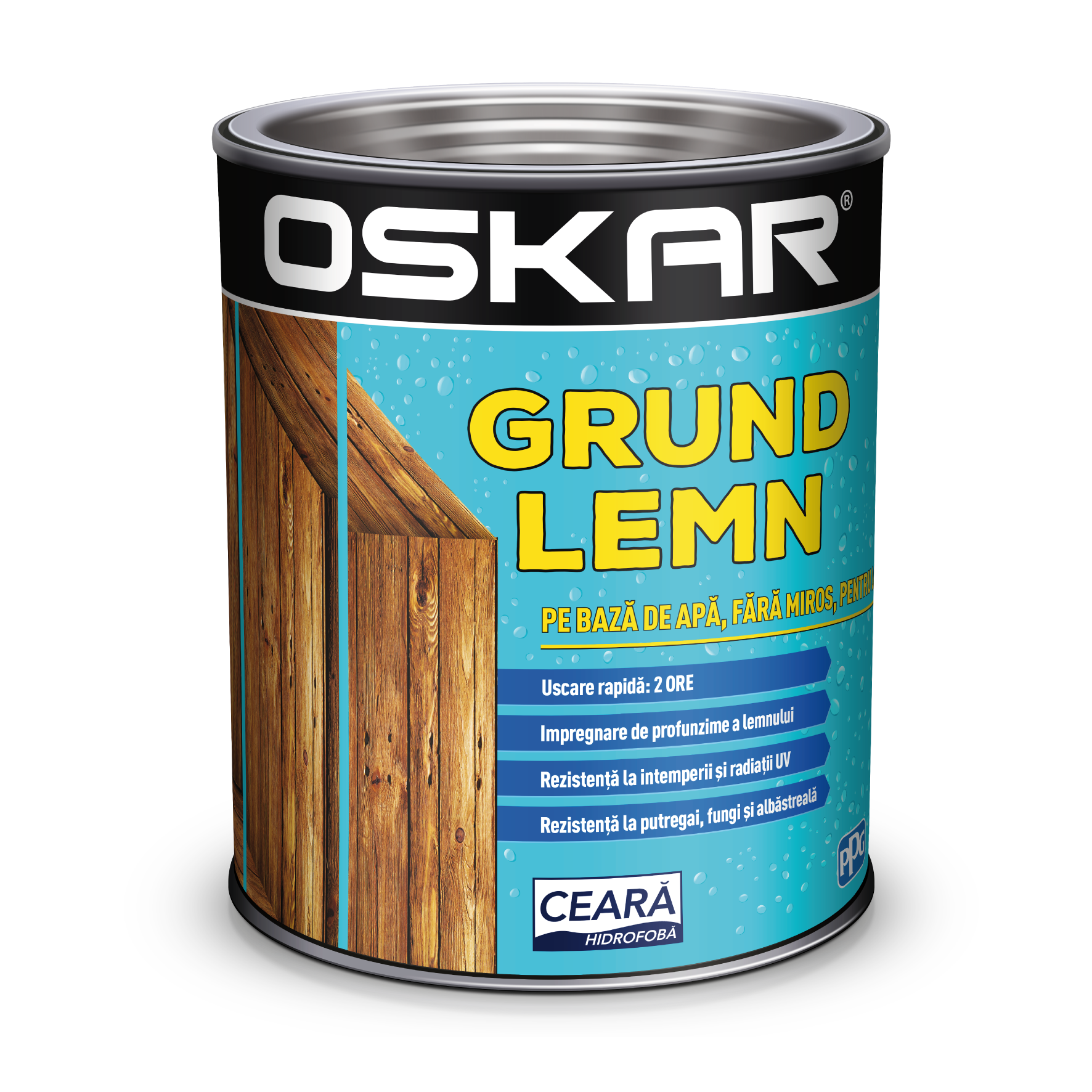 Oferte la Grund pentru lemn pe baza de apa, Oskar, incolor, 2.5 L