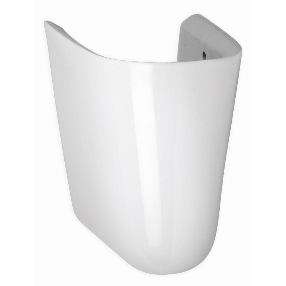 Oferte la Semipiedestal Roca Neo pentru lavoar, semi-rotund, ceramica sanitara, alb