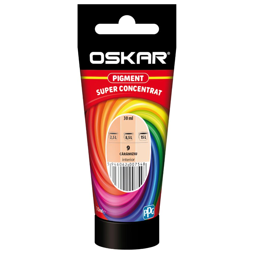 Oferte la Pigment vopsea lavabila Oskar super concentrat, caramiziu 9, 30 ml