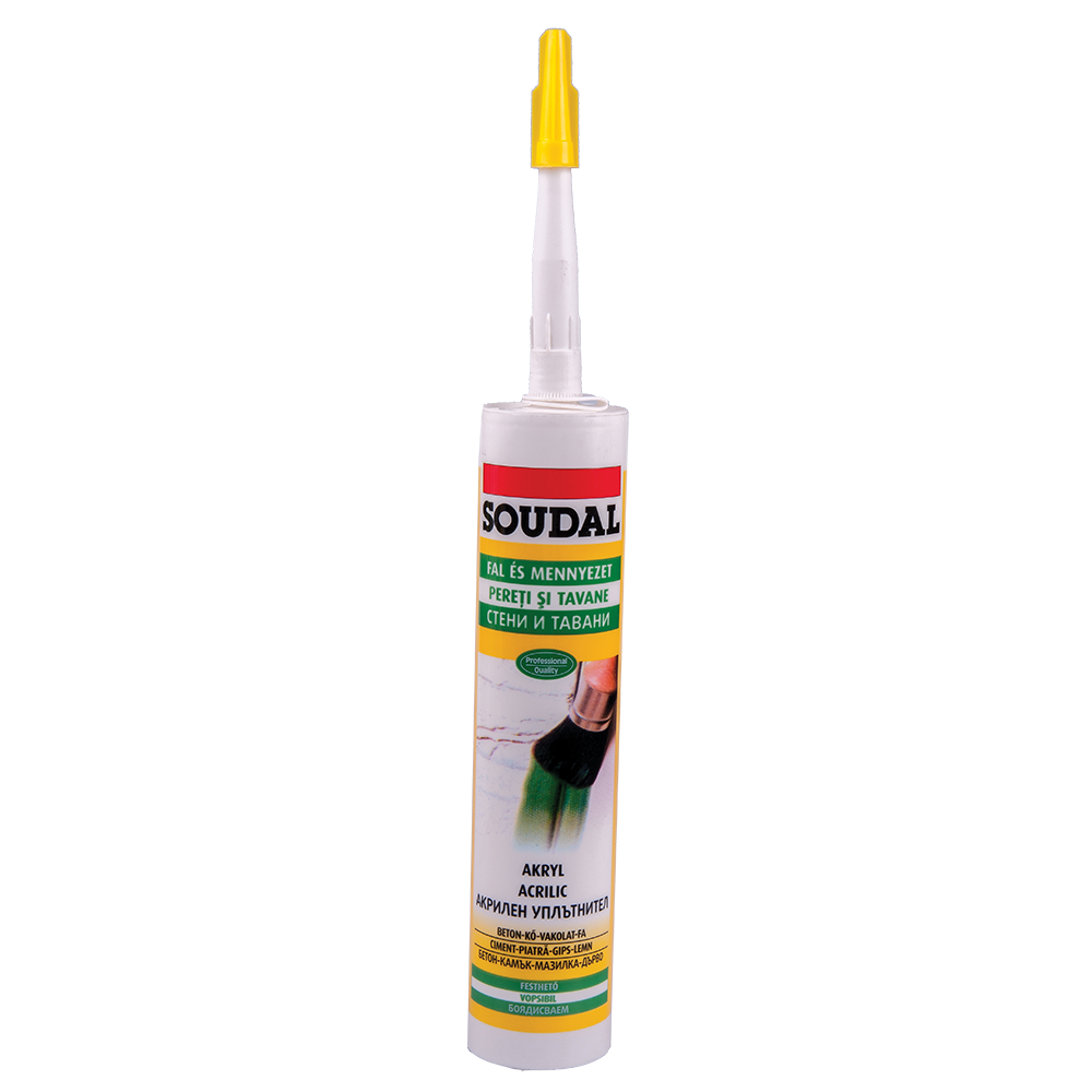 Oferte la Mastic acrilic pentru zidarie Soudal, alb, 280 ml