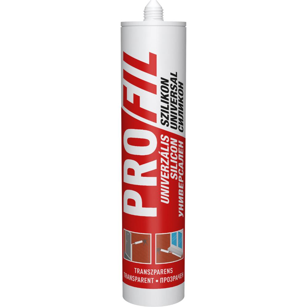 Oferte la Silicon universal, transparent, Profil, interior/exterior, 270 ml