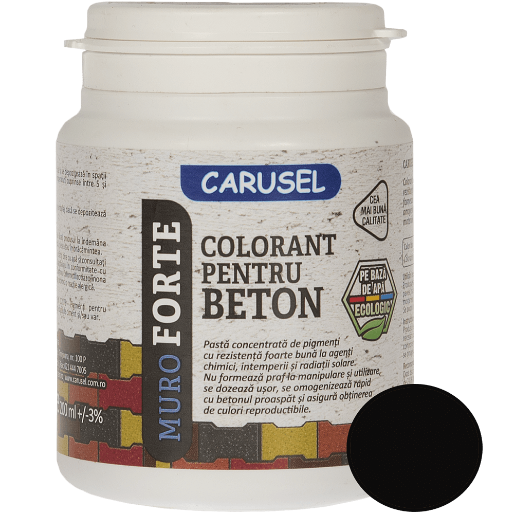 Oferte la Colorant pentru beton Carusel, negru, 200 ml