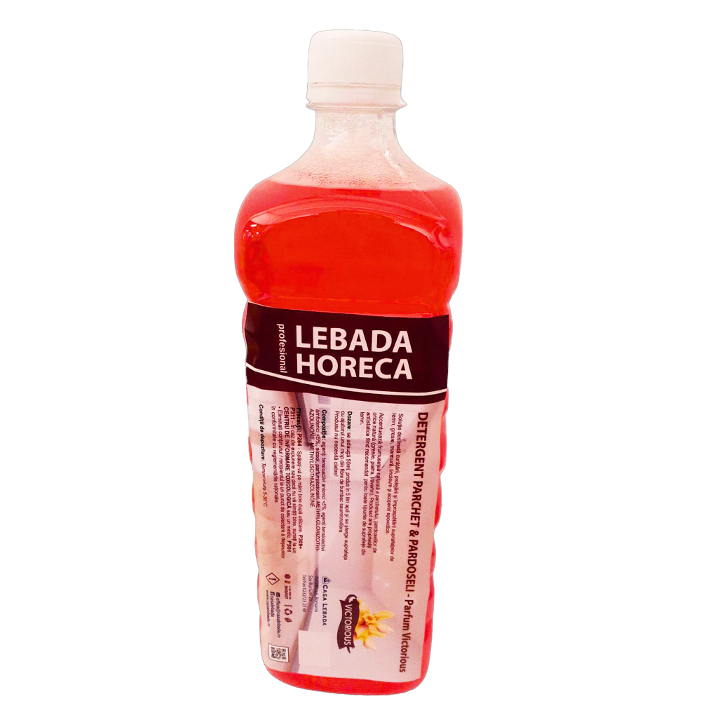 Oferte la Detergent pentru parchet si pardoseli Lebada, parfum victorious, 1 l 