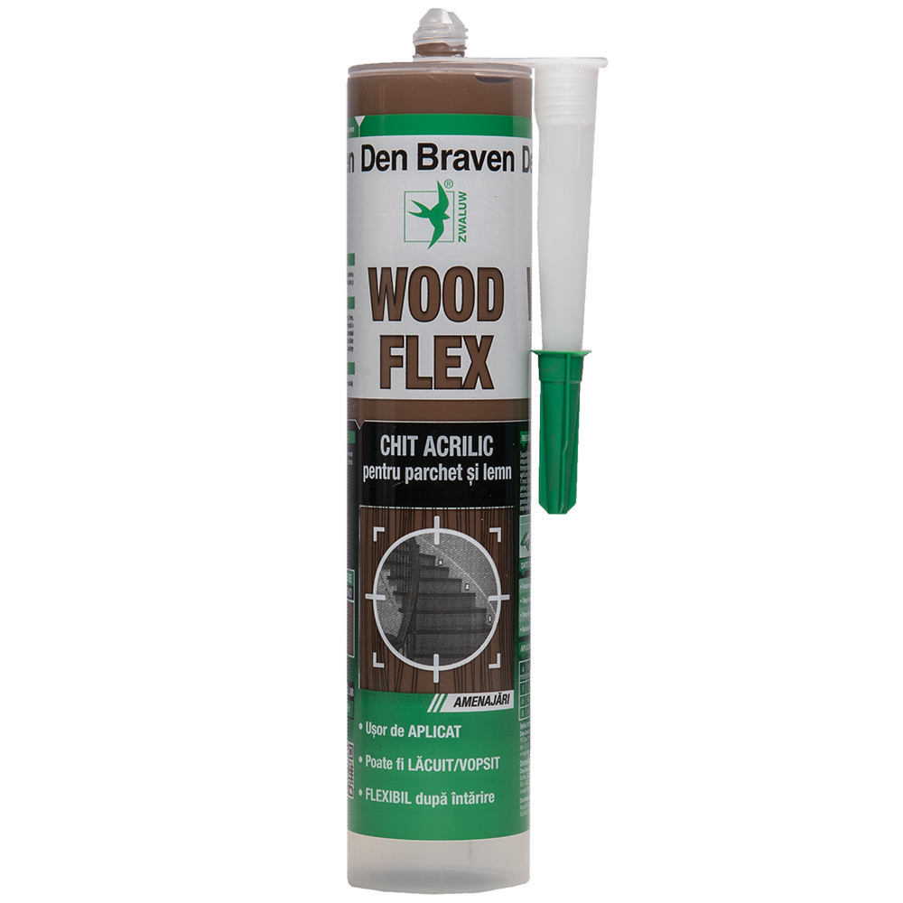 Oferte la Chit acrilic pentru parchet si lemn Woodflex wenge 280 ml