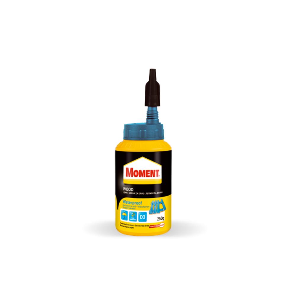 Oferte la Adeziv pentru lemn, Moment Wood Waterproof, transparent, 250 gr