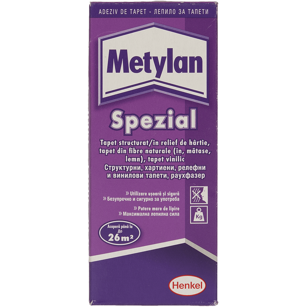 Oferte la Adeziv pentru tapet greu Henkel Metylan Spezial, interior, 200 g
