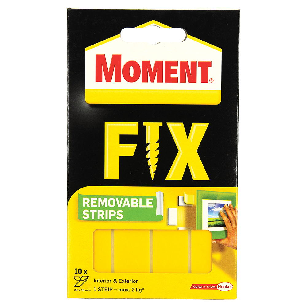Oferte la Banda dublu adeziva detasabila, Moment Fix, 10 buc/set